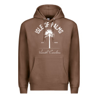 Chestnut isle of palms sc palm tree isle of palms beach gift pullover hoodie Premium Hoodie - linhVisuals