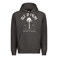 Smoke isle of palms sc palm tree isle of palms beach gift pullover hoodie Premium Hoodie - linhVisuals