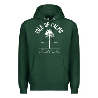 Sports Green isle of palms sc palm tree isle of palms beach gift pullover hoodie Premium Hoodie - linhVisuals