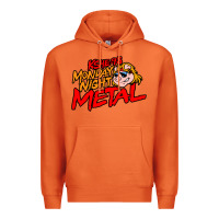 Carrot MONDAY NIGHT METAL Premium Hoodie - linhVisuals