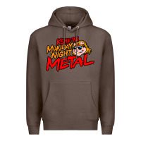 Coffee MONDAY NIGHT METAL Premium Hoodie - linhVisuals