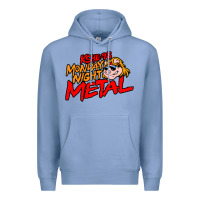 Colony Blue MONDAY NIGHT METAL Premium Hoodie - linhVisuals
