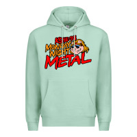 Seafoam MONDAY NIGHT METAL Premium Hoodie - linhVisuals
