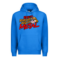 True Royal MONDAY NIGHT METAL Premium Hoodie - linhVisuals