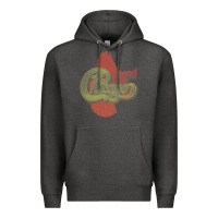 Charcoal Heather VINTAGE CHICAGO Premium Hoodie - linhVisuals