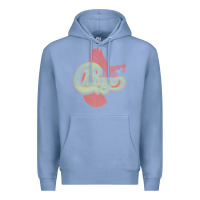 Colony Blue VINTAGE CHICAGO Premium Hoodie - linhVisuals