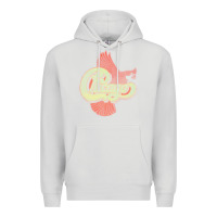 Dove Grey VINTAGE CHICAGO Premium Hoodie - linhVisuals