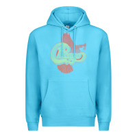 Ocean Blue VINTAGE CHICAGO Premium Hoodie - linhVisuals