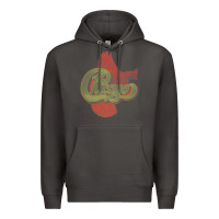 Smoke VINTAGE CHICAGO Premium Hoodie - linhVisuals