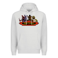 Dove Grey FREDDY FAZBEAR'S Premium Hoodie - linhVisuals