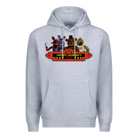 Heather Grey FREDDY FAZBEAR'S Premium Hoodie - linhVisuals
