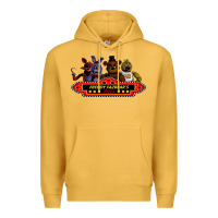 Mustard FREDDY FAZBEAR'S Premium Hoodie - linhVisuals