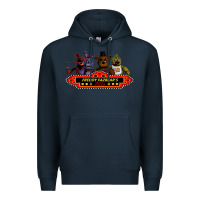 Navy FREDDY FAZBEAR'S Premium Hoodie - linhVisuals