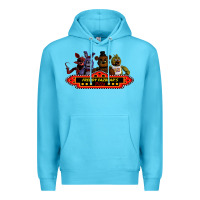 Ocean Blue FREDDY FAZBEAR'S Premium Hoodie - linhVisuals