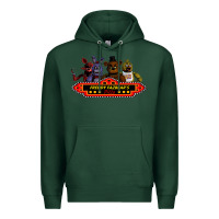 Sports Green FREDDY FAZBEAR'S Premium Hoodie - linhVisuals