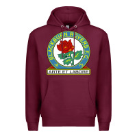 Burgundy blackburn-fc Premium Hoodie - linhVisuals