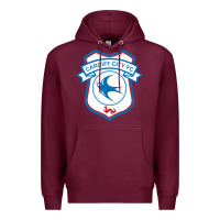 Burgundy cardiff-city-fc Premium Hoodie - linhVisuals