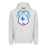 Dove Grey cardiff-city-fc Premium Hoodie - linhVisuals