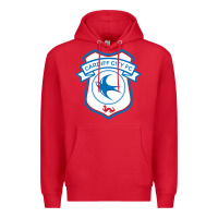 Red cardiff-city-fc Premium Hoodie - linhVisuals