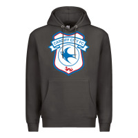 Smoke cardiff-city-fc Premium Hoodie - linhVisuals