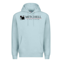 Blue Mist Mitchell College Premium Hoodie - linhVisuals