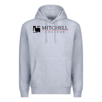 Heather Grey Mitchell College Premium Hoodie - linhVisuals