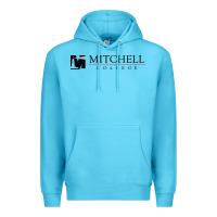 Ocean Blue Mitchell College Premium Hoodie - linhVisuals