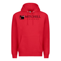 Red Mitchell College Premium Hoodie - linhVisuals