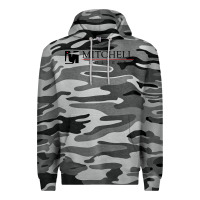 Slate Camo Mitchell College Premium Hoodie - linhVisuals