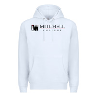 White Mitchell College Premium Hoodie - linhVisuals