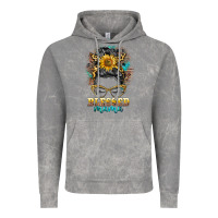 Cloud Rock blessed mama messy bun Vintage Hoodie - BarkalooDesign