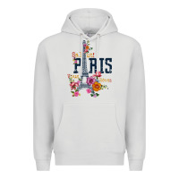 Dove Grey PARIS Premium Hoodie - linhVisuals