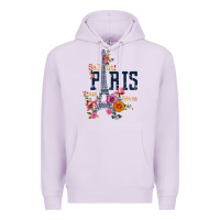 Lilac PARIS Premium Hoodie - linhVisuals