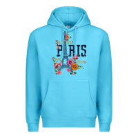 Ocean Blue PARIS Premium Hoodie - linhVisuals