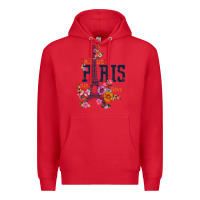 Red PARIS Premium Hoodie - linhVisuals