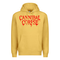 Antique Gold cannibal music Premium Hoodie - linhVisuals