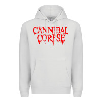 Dove Grey cannibal music Premium Hoodie - linhVisuals