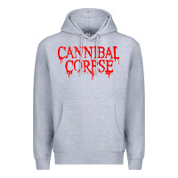 Heather Grey cannibal music Premium Hoodie - linhVisuals