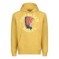 Antique Gold chickasaw roots headdress native american chickasaw nation Premium Hoodie - linhVisuals