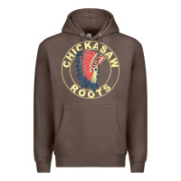 Chickasaw Roots Headdress Native American Chickasaw Nation Premium Hoodie | Teevron