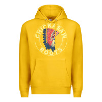 Lemon chickasaw roots headdress native american chickasaw nation Premium Hoodie - linhVisuals