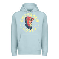 Blue Mist chickasaw roots headdress native american chickasaw nation Premium Hoodie - linhVisuals