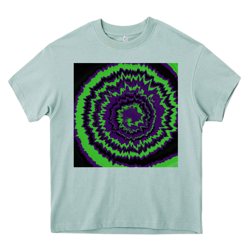 Halloween Tie Dye Pattern Black Heavy Core Tee by RanaPortraitStore | Teevron