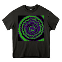 Asphalt halloween tie dye pattern black Heavy Core Tee - RanaPortraitStore