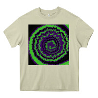 Mossy halloween tie dye pattern black Heavy Core Tee - RanaPortraitStore