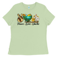 Matcha Peace Love Ducks Ladies Tee - LillyAllenDesigns