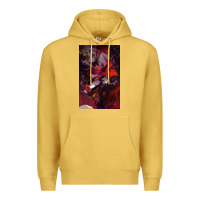 Antique Gold hazbin, hazbin hotel alastor, jeby,angel dust, demon Premium Hoodie - linhVisuals