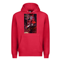 Cardinal hazbin, hazbin hotel alastor, jeby,angel dust, demon Premium Hoodie - linhVisuals