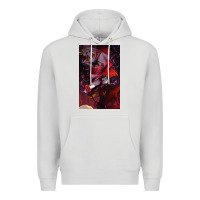 Dove Grey hazbin, hazbin hotel alastor, jeby,angel dust, demon Premium Hoodie - linhVisuals