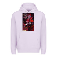Lilac hazbin, hazbin hotel alastor, jeby,angel dust, demon Premium Hoodie - linhVisuals